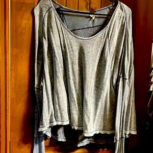 Free People off the shoulder long sleeve